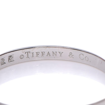 Tiffany Platinum Diamond .17ctw Half Circle Wedding Band Ring 52 6 5 of 5