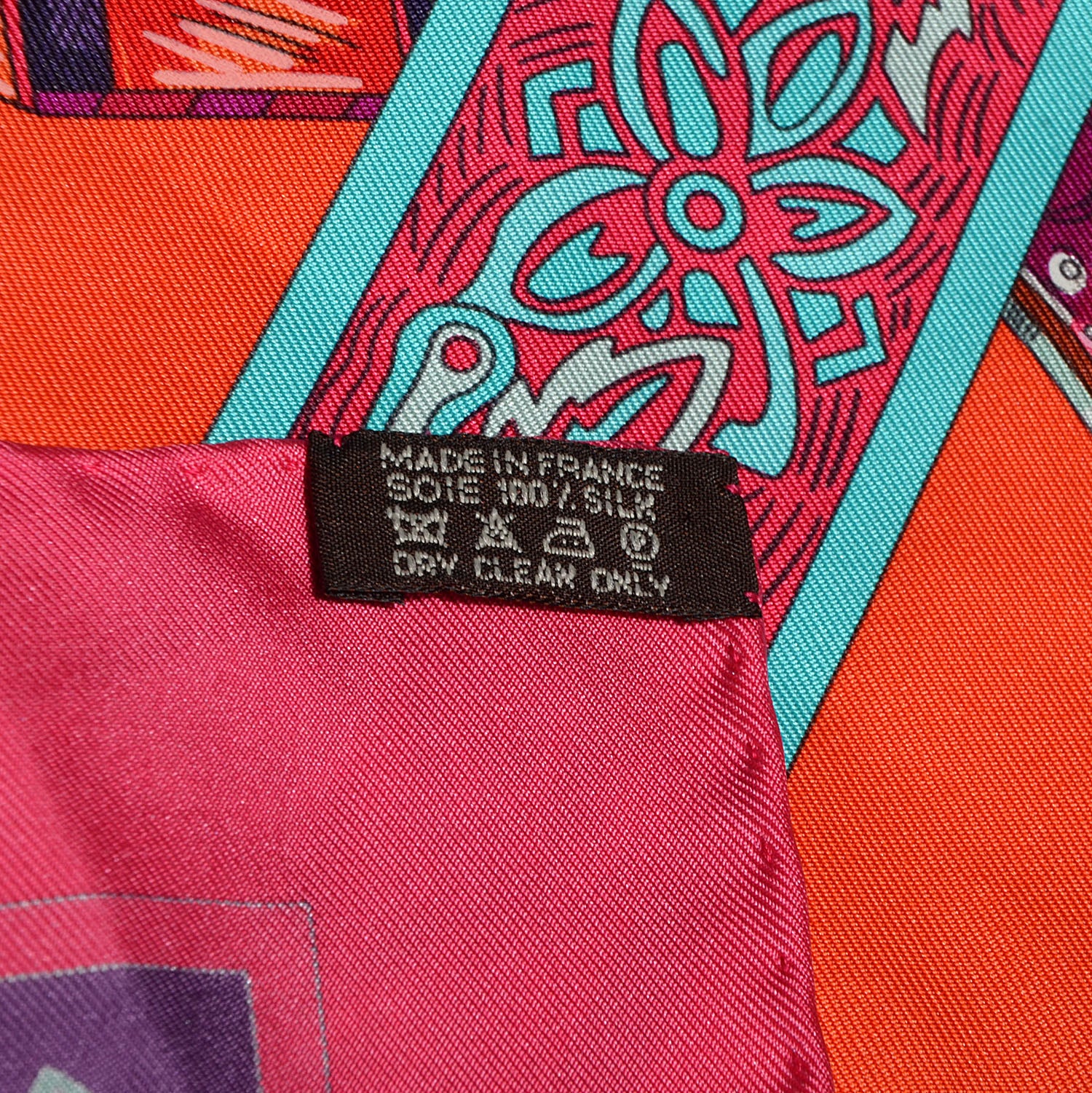 Hermes Silk Le Songe De La Licorne Scarf 90 6 of 6