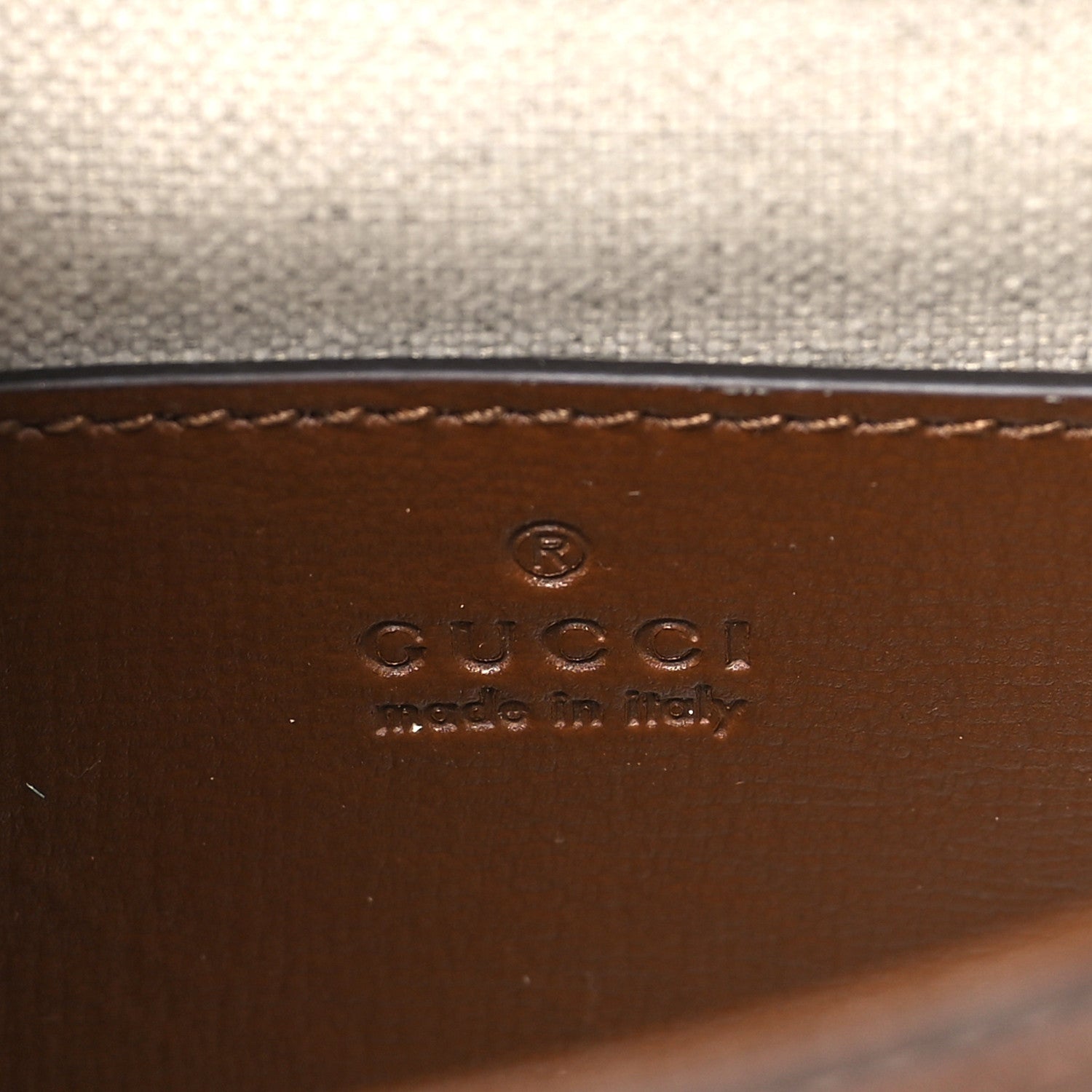 Gucci Azalea Calfskin Web Mini Horsebit 1955 Shoulder Bag Brown Sugar 6 of 10