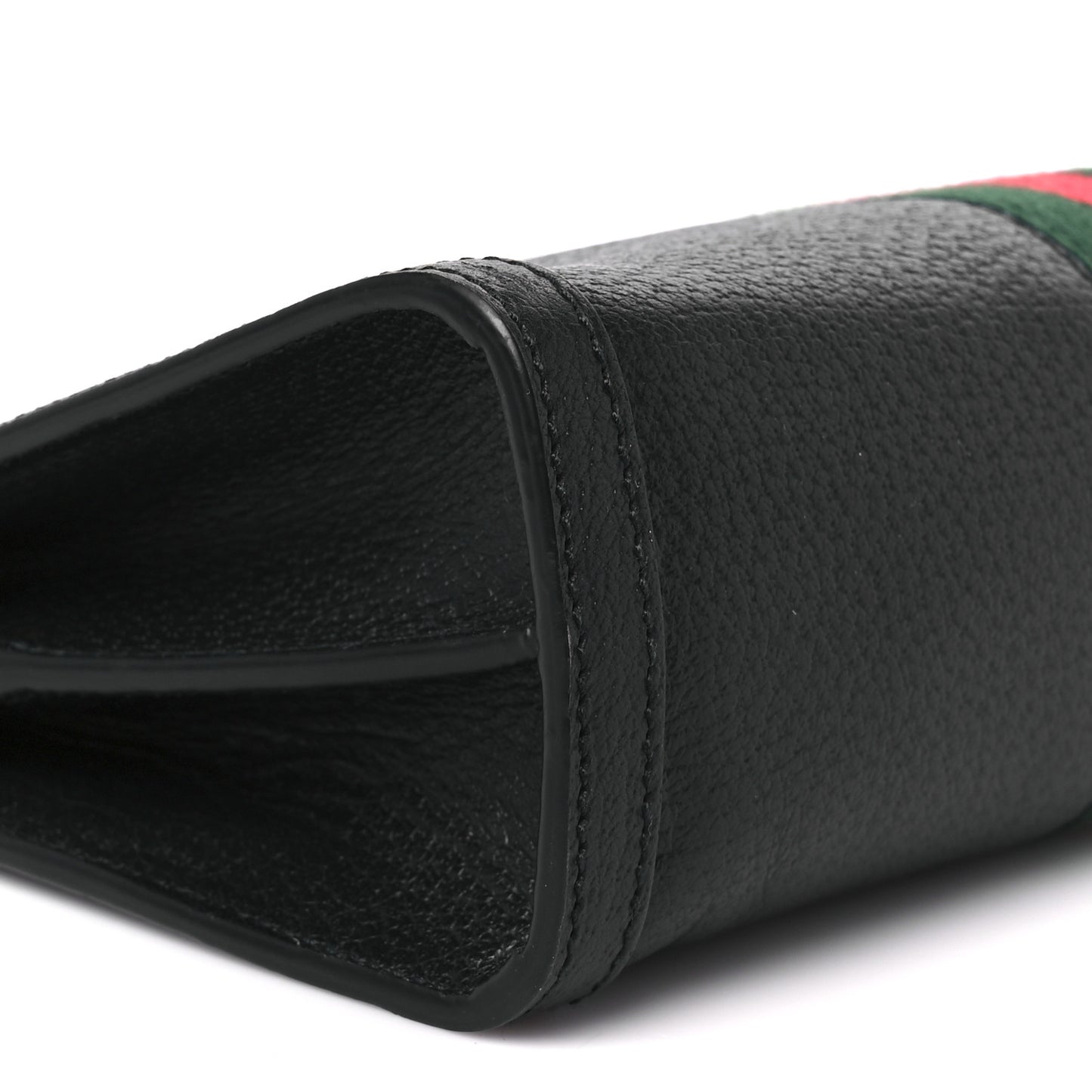 Calfskin GG Web Small Ophidia Chain Shoulder Bag Black