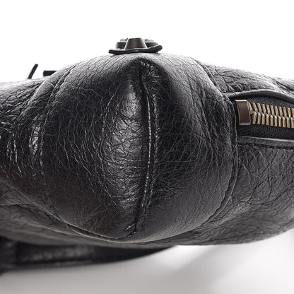 Balenciaga Agneau Classic Hardware XS Reporter Crossbody Black 9 of 9