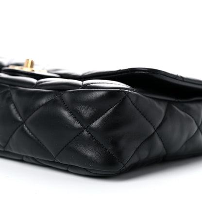 Chanel Lambskin Quilted Large CC Funky Town Flap Black 9 of 10