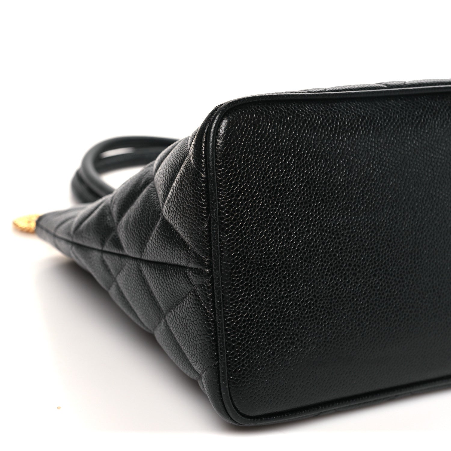 Chanel Caviar Quilted Medallion Tote Black 9 of 10