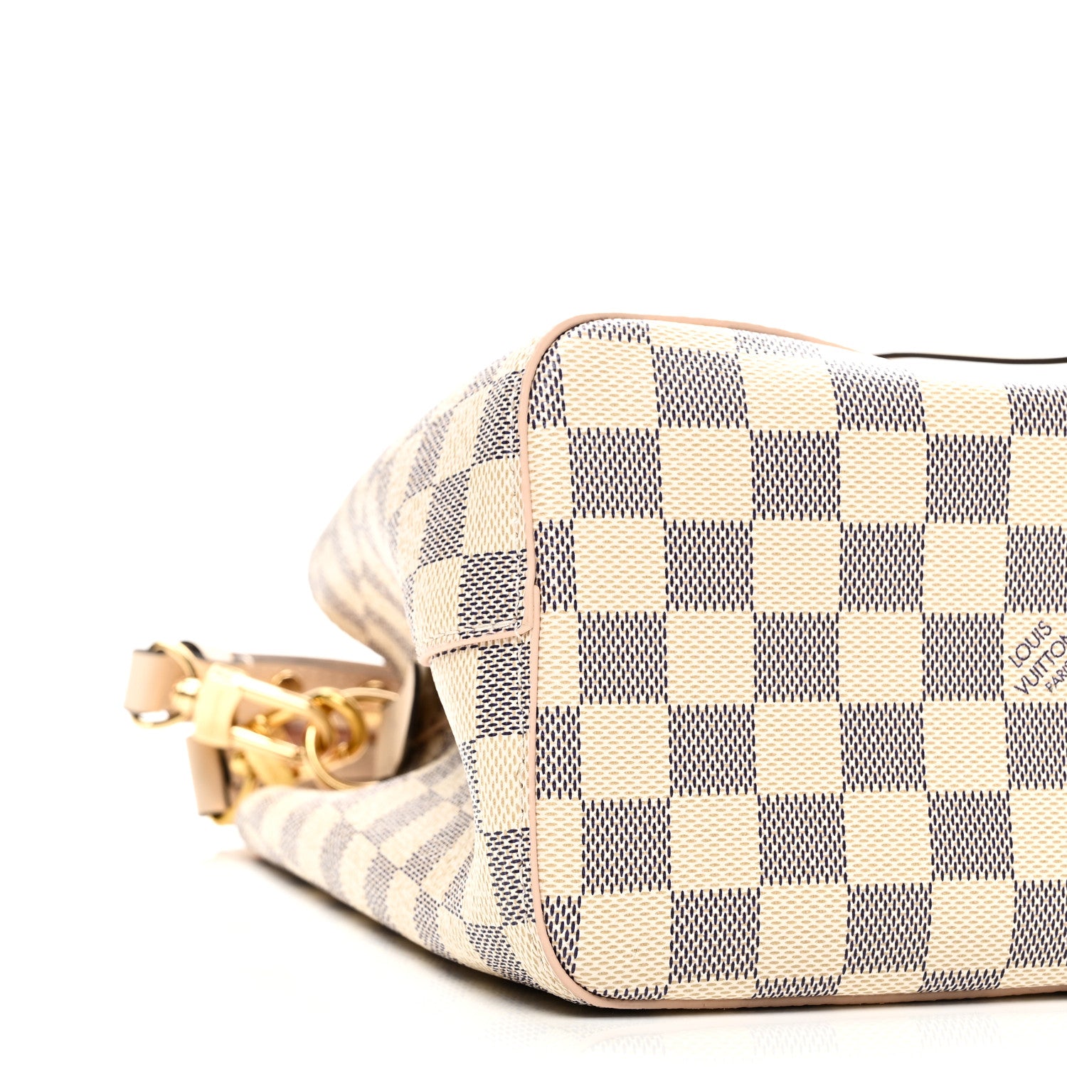 Louis Vuitton Damier Azur Braided Neonoe BB Pink 9 of 11