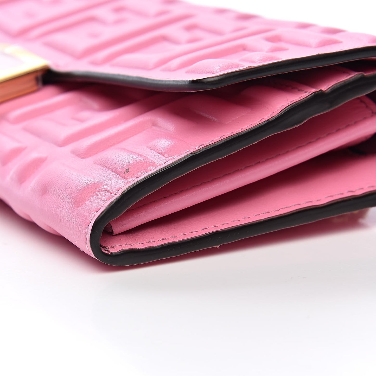 Nappa Matisse FF Embossed Continental Wallet On Chain Lollypop