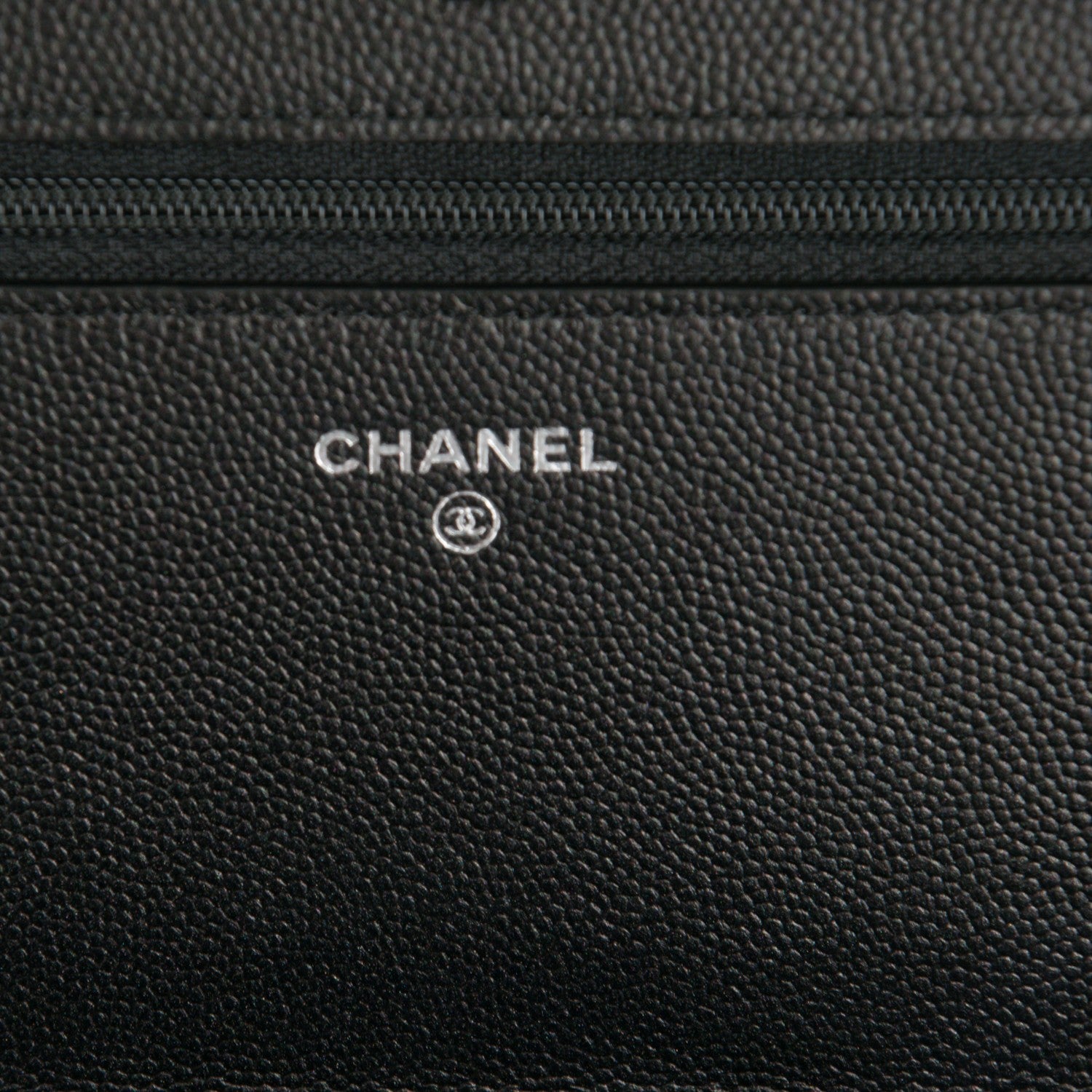 Chanel Calfskin Quilted Boy Wallet On Chain WOC So Black 6 of 8