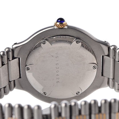 Cartier Stainless Steel Rubber 38mm Must 21 Chronoscaph Quartz Watch Black 16 of 20
