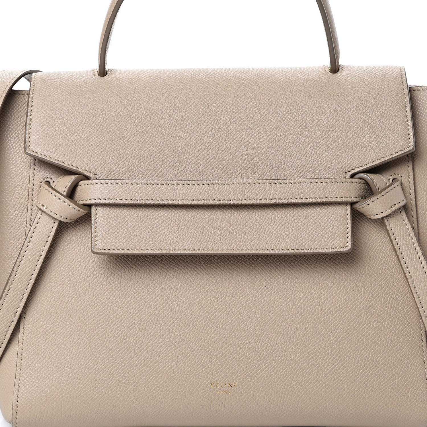 Celine Grained Calfskin Micro Belt Bag Light Taupe 8 of 11