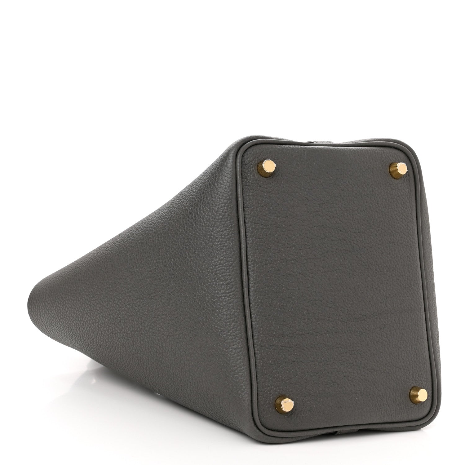 Hermes Taurillon Clemence Picotin Lock 18 PM Gris Meyer 4 of 11