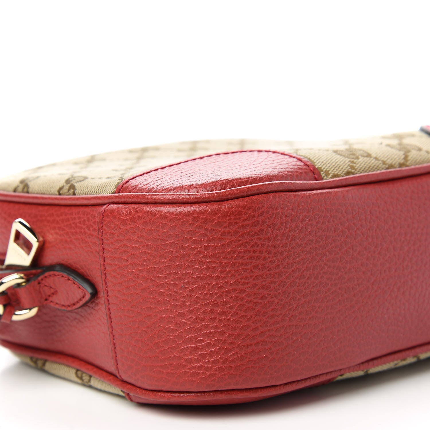 Gucci Monogram Mini Bree Messenger Bag Red 6 of 11