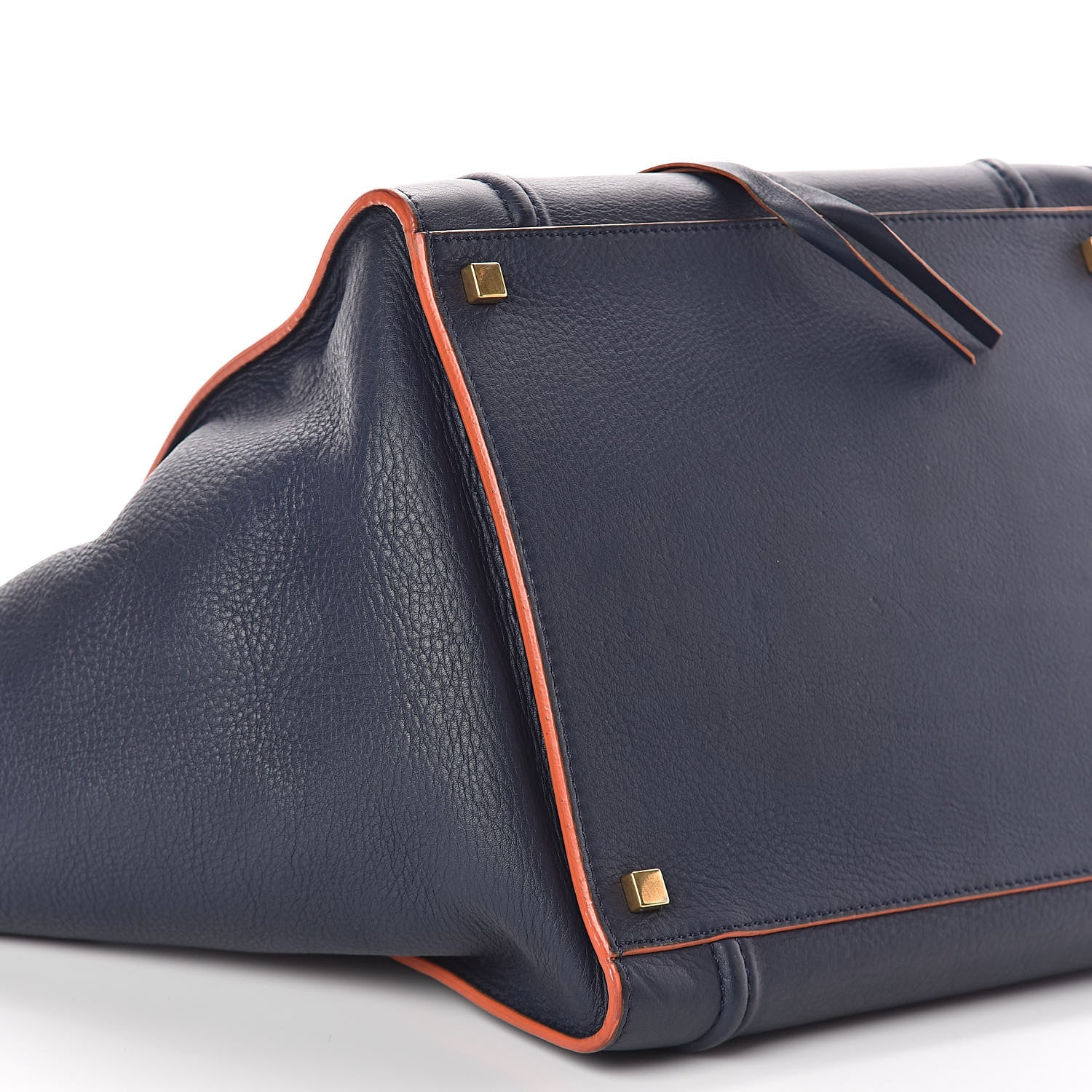 Celine Baby Grained Calfskin Medium Phantom Luggage Midnight 8 of 9