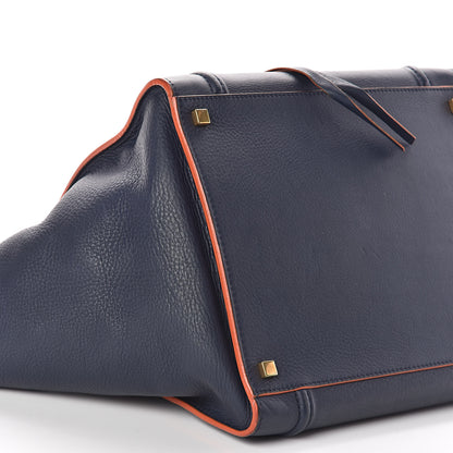 Celine Baby Grained Calfskin Medium Phantom Luggage Midnight 8 of 9