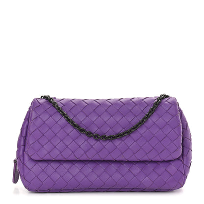 Bottega Veneta Nappa Intrecciato Mini Messenger Bag Byzantine 1 of 10