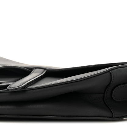 Christian Dior Ultra Matte Calfskin Saddle Bag Black 9 of 13
