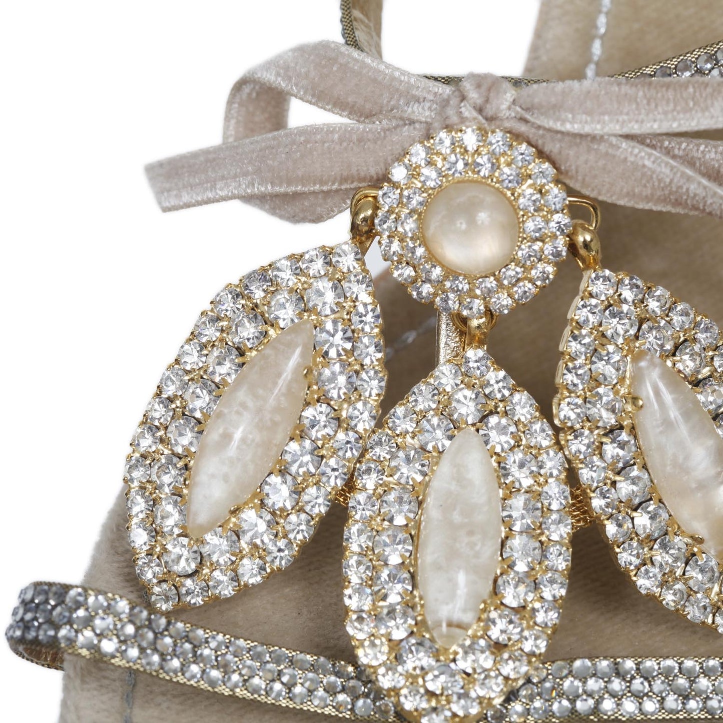 RENECAOVILLACrystalEmbellishedHeels39.5