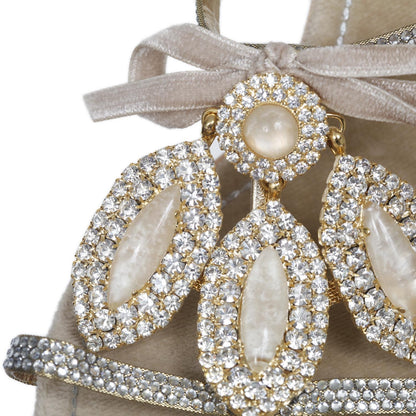 FASHIONPHILE RENECAOVILLACrystalEmbellishedHeels39.5 6 of 10