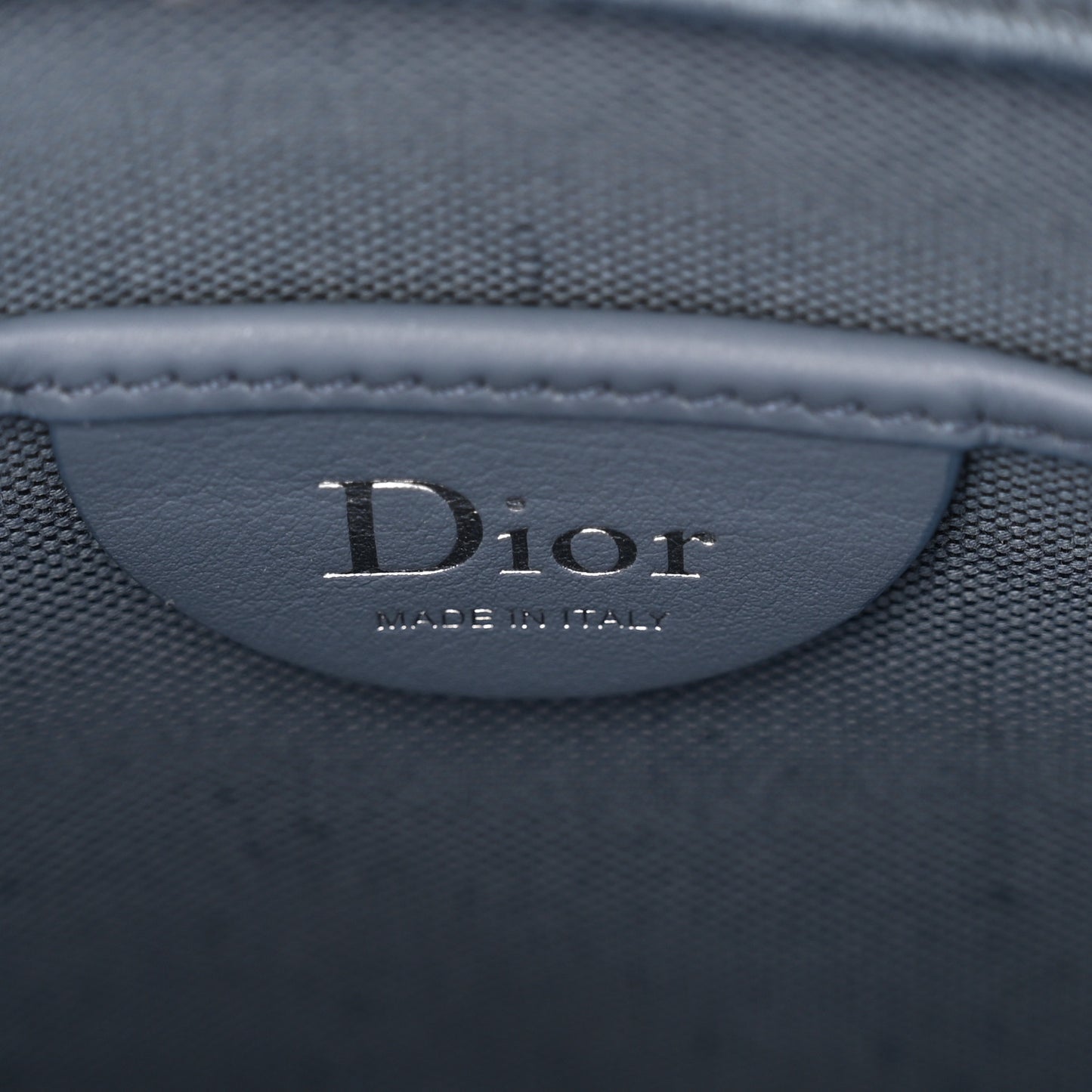 Canvas Embroidered Les Fleurs du Mal Mini Book Tote  Blue White