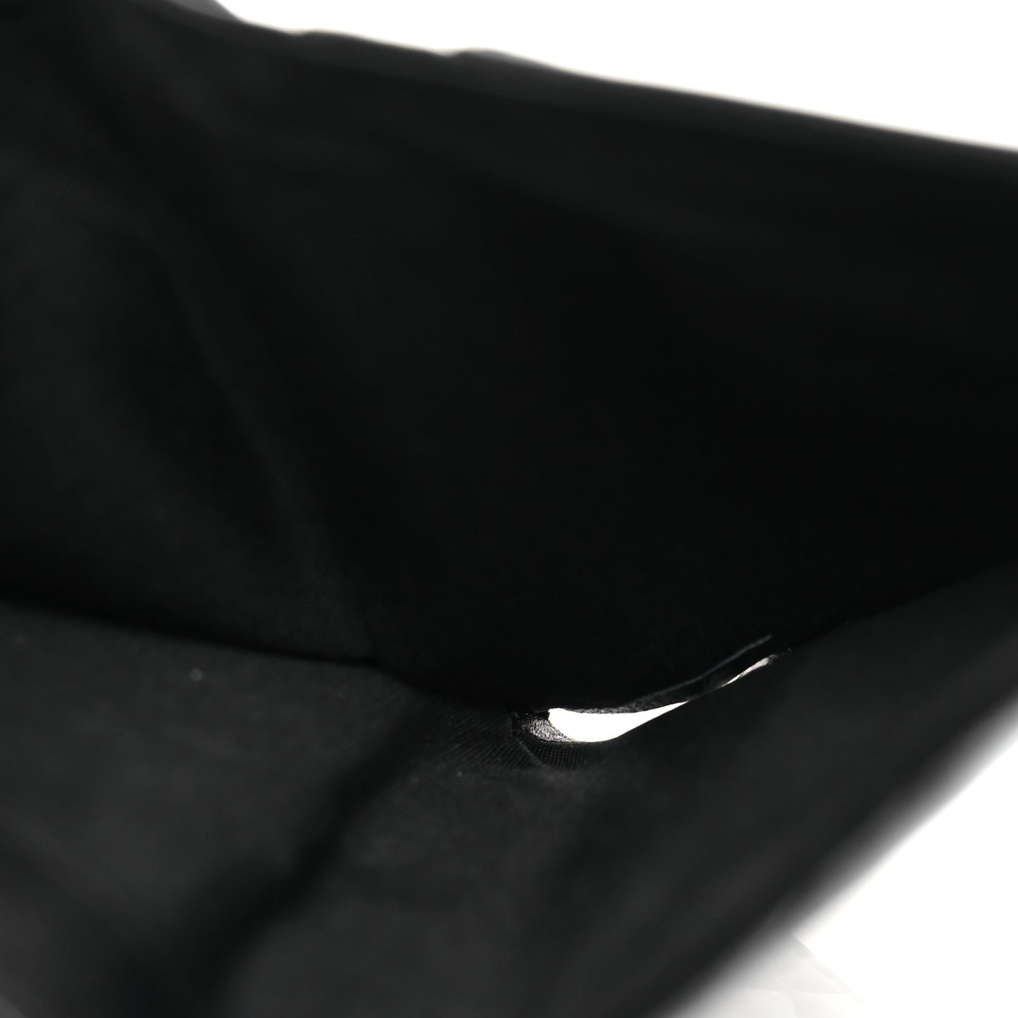 Patent Quilted Brilliant Zipped Pocket Wallet Black