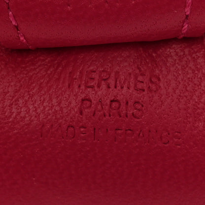 Hermes Milo Lambskin Grigri Rodeo Horse Bag Charm PM Rose Mexico 4 of 7