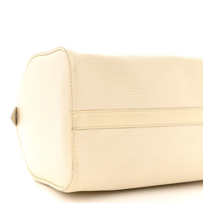 Louis Vuitton Epi Speedy 30 Ivory 8 of 10