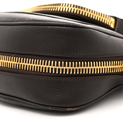 Tom Ford Pebbled Calfskin Medium Jennifer Dark Brown 11 of 15