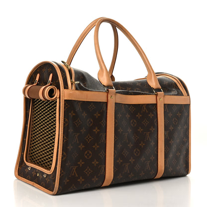 Louis Vuitton Monogram Sac Chien 50 Pet Carrier 3 of 11