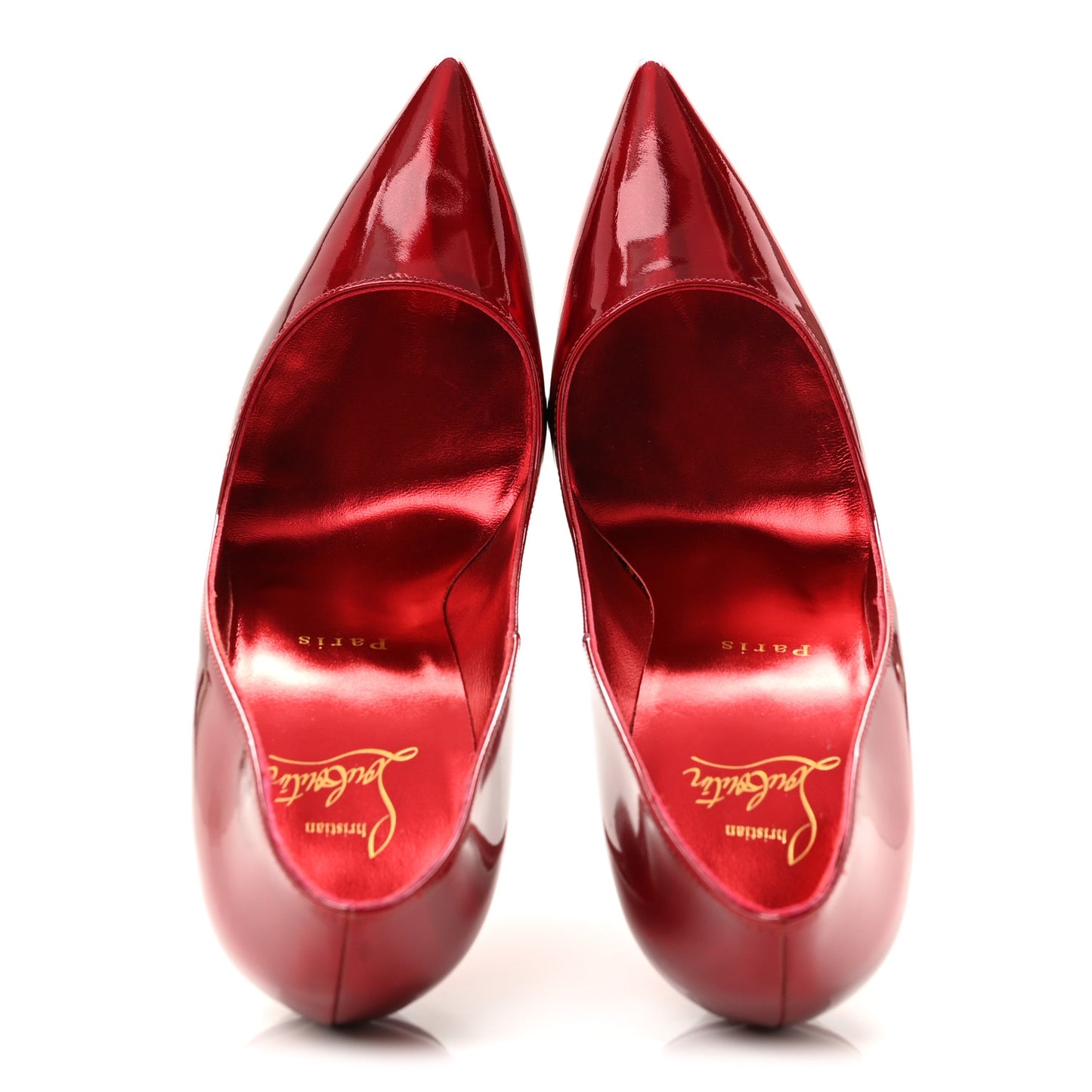 Metallic Patent Psychic So Kate 120 Pumps 38.5 Loubi