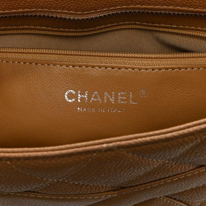 Chanel Caviar Quilted Medallion Tote Beige 6 of 13