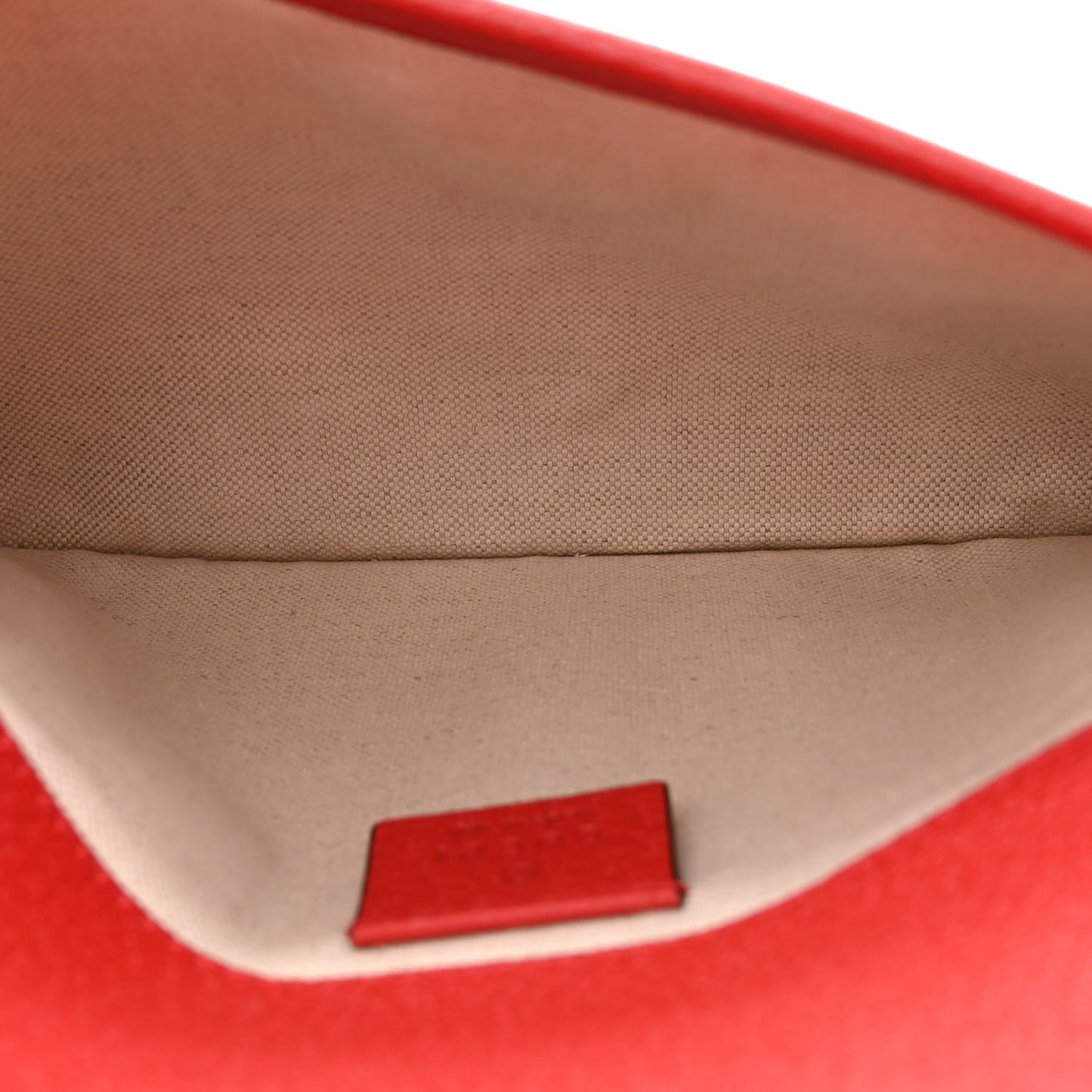 GG Supreme Monogram Apple Interlocking G Belt Bag Beige Multicolor Lobster Red
