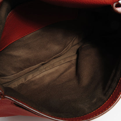 Chloe Calfskin Medium Marcie Round Crossbody Bag Indian Summer 6 of 11
