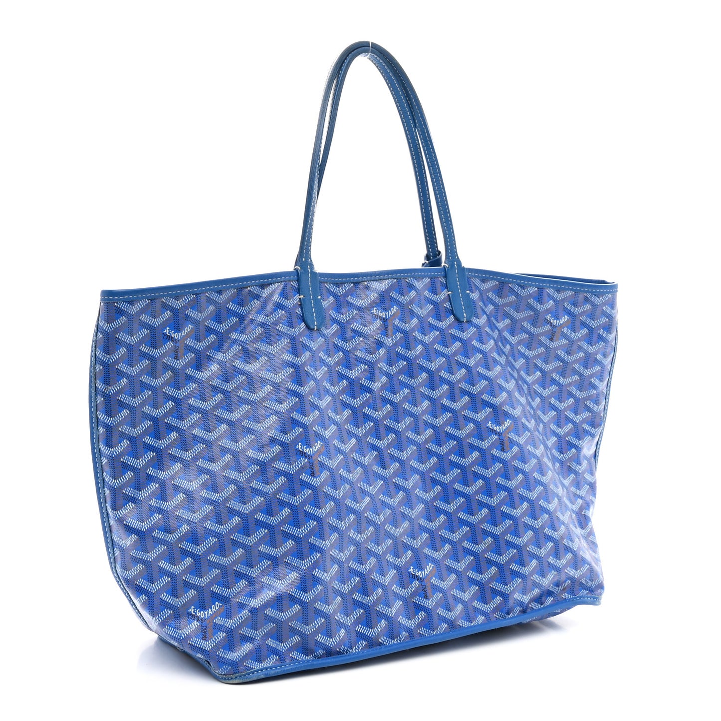 Goyardine Reversible Anjou PM Sky Blue