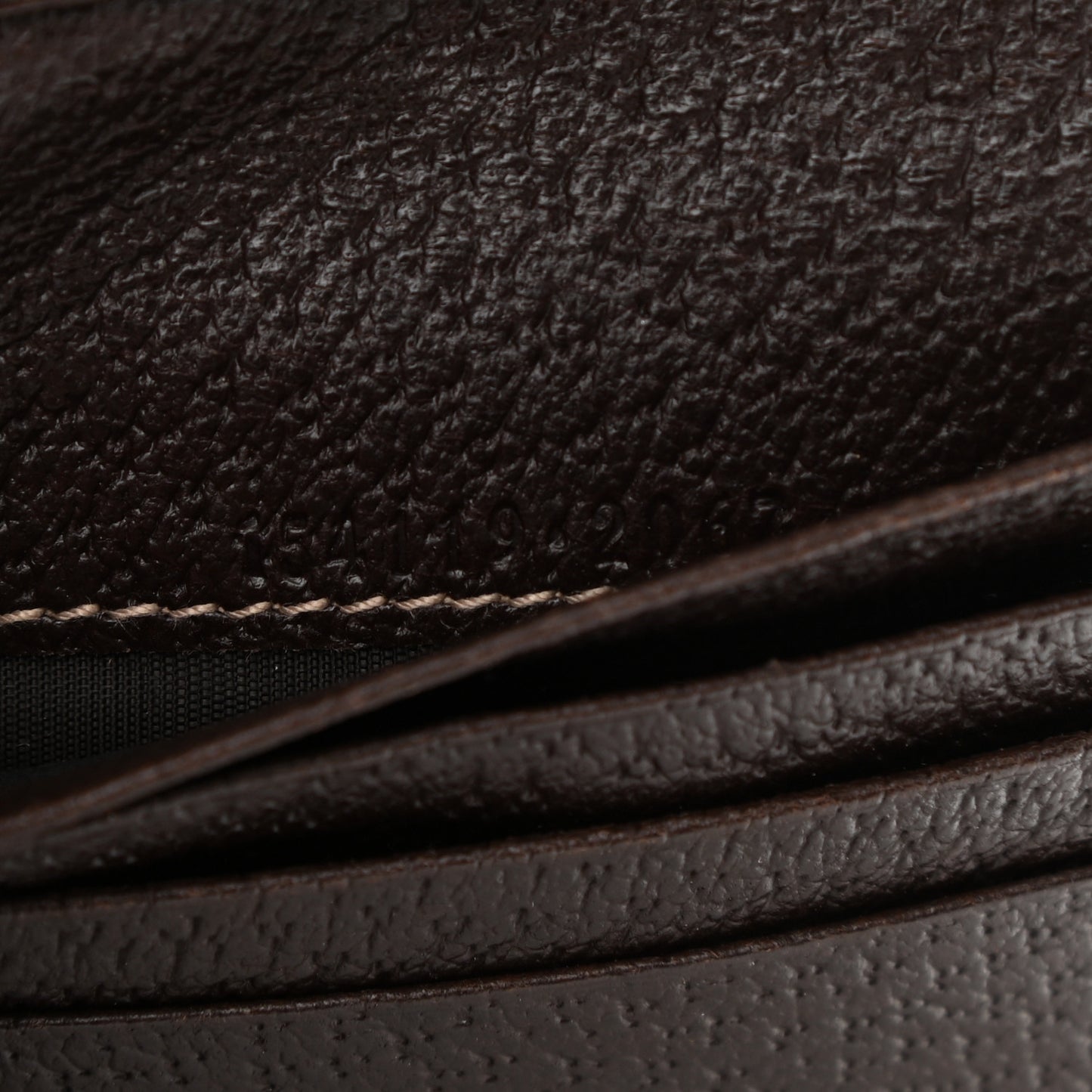 Monogram Charmy Square Wallet Dark Brown