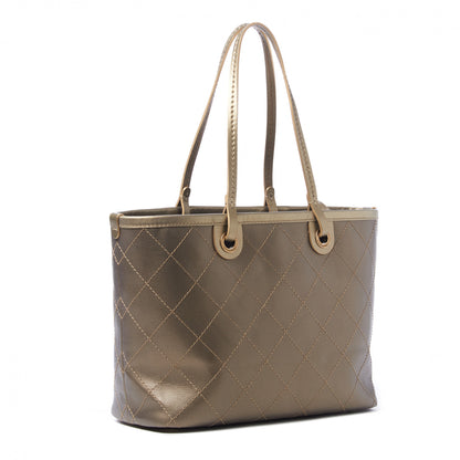 Chanel Grained Calfskin Large Shopping Fever Tote Gold 2 of 9