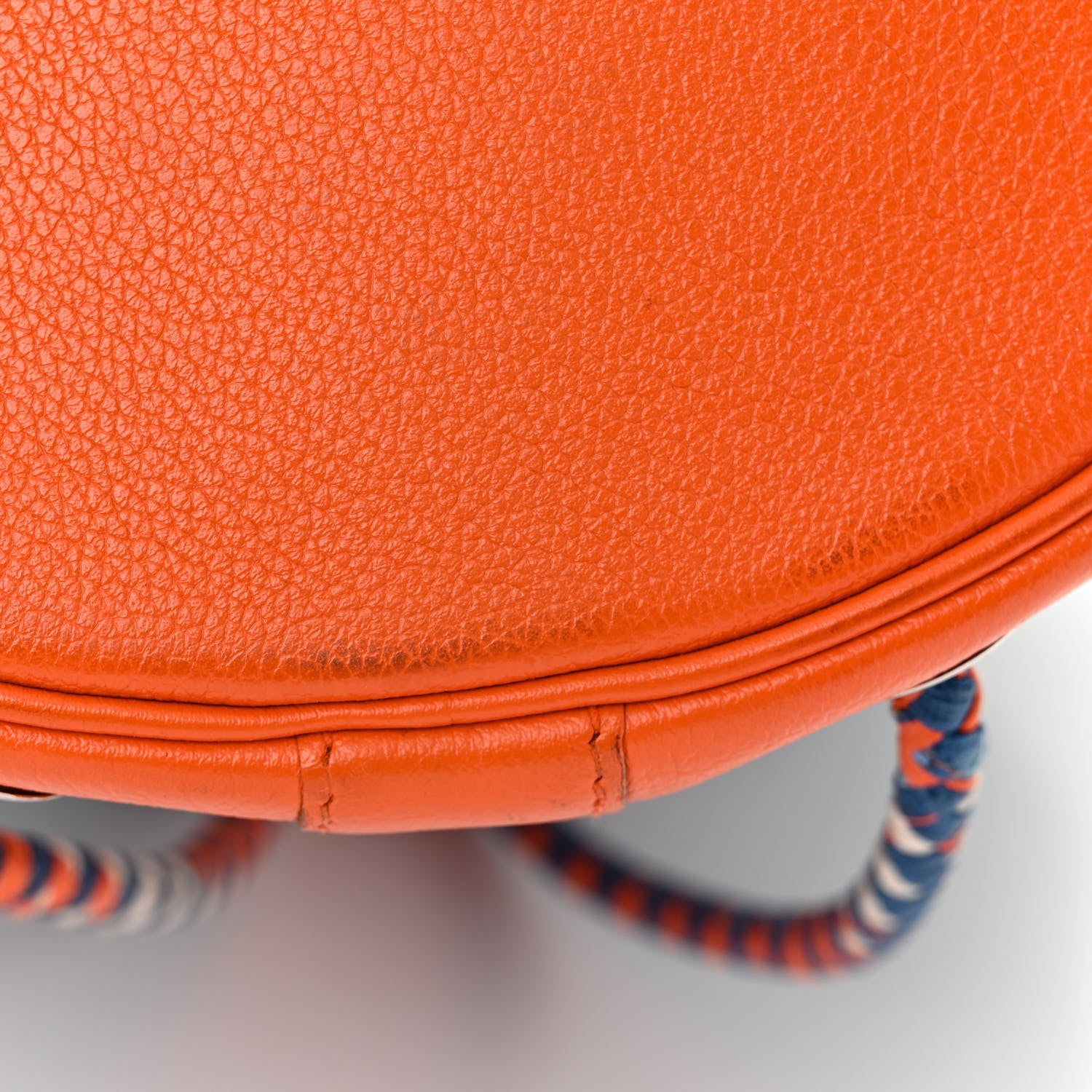 Hermes Silk Evercolor Carre en Cravates Soie Cool Orange 11 of 12