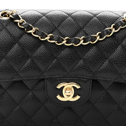 Chanel Caviar Quilted Small Double Flap Black 8 of 10
