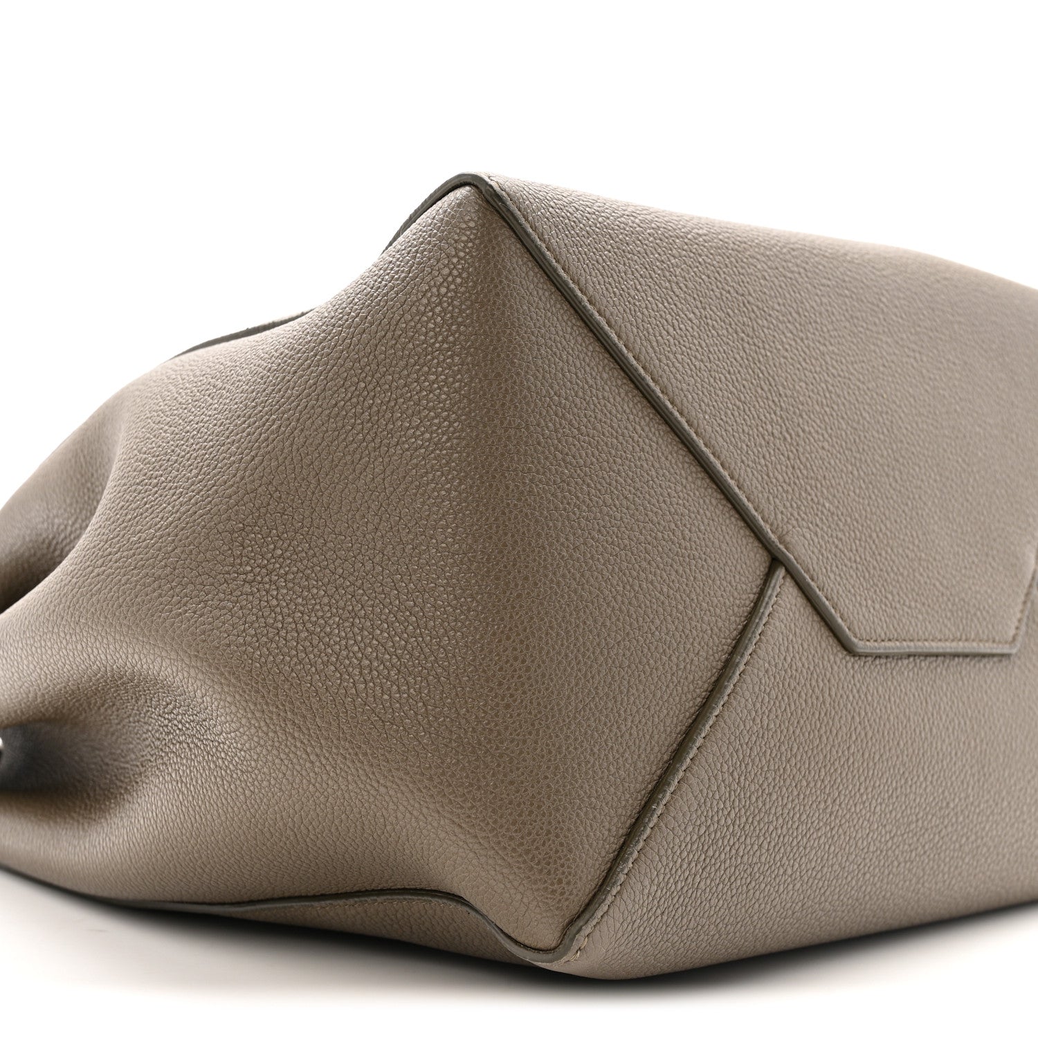 Celine Soft Grained Calfskin Small Belt Cabas Phantom Taupe 9 of 16