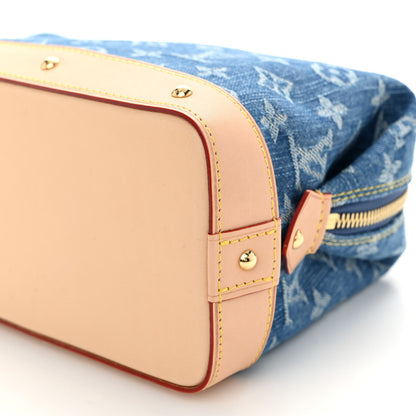Louis Vuitton Monogram Denim Pochette Cosmetique GM Denim Blue 9 of 9