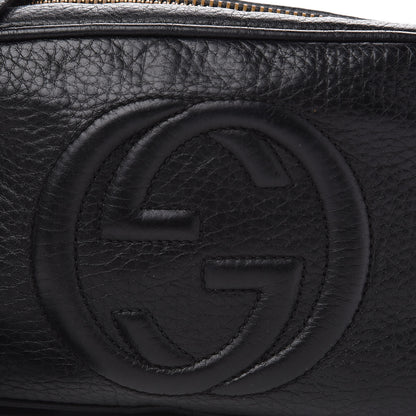Gucci Pebbled Calfskin Mini Soho Disco Bag Black 11 of 11