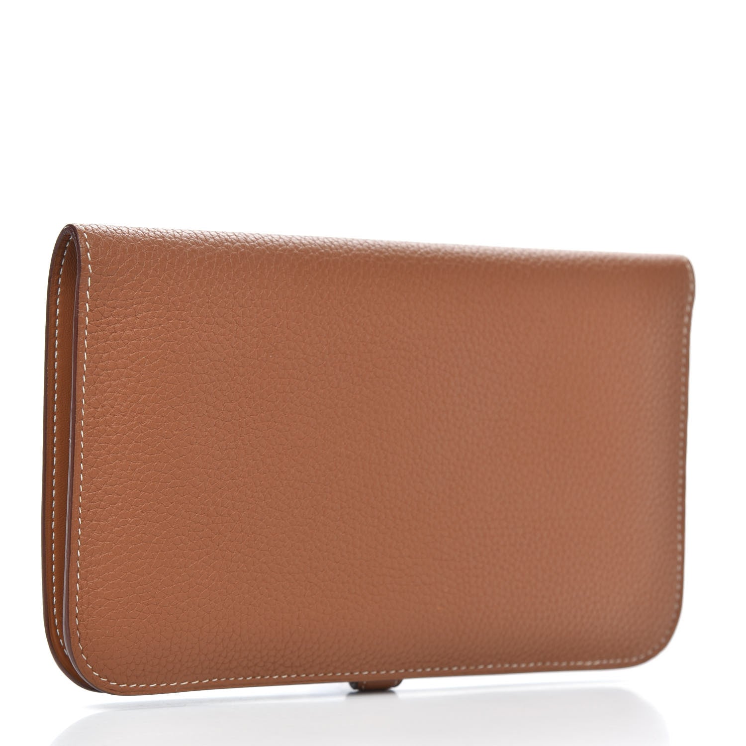 Hermes Togo Dogon Duo Wallet Gold 3 of 9