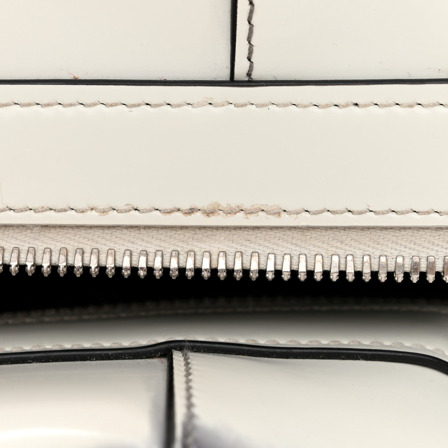 Prada Spazzolato Large Supernova Handbag White Sfumato 14 of 16