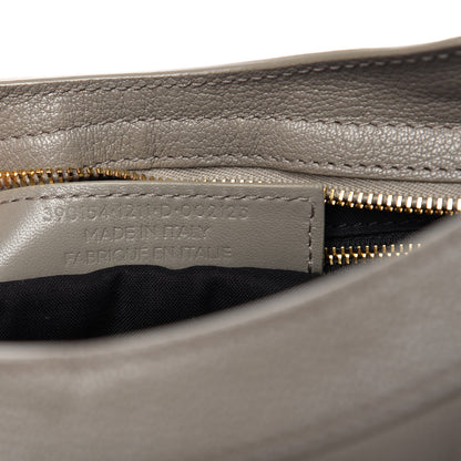 Balenciaga Chevre Gold Metallic Edge Hardware City Gris Taupe 9 of 9