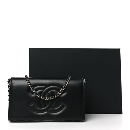 Chanel Lambskin Timeless CC Wallet on Chain WOC 11 of 11