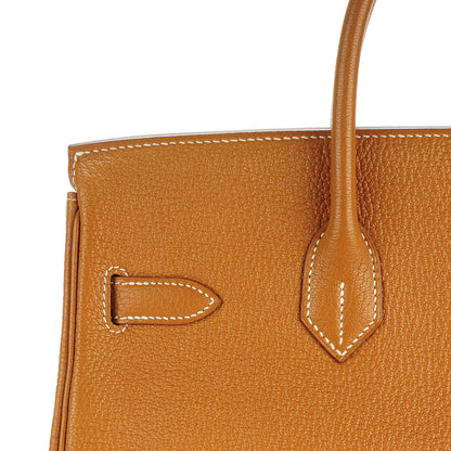 Hermes Chevre De Coromandel HAC Birkin 32 Caramel 19 of 25