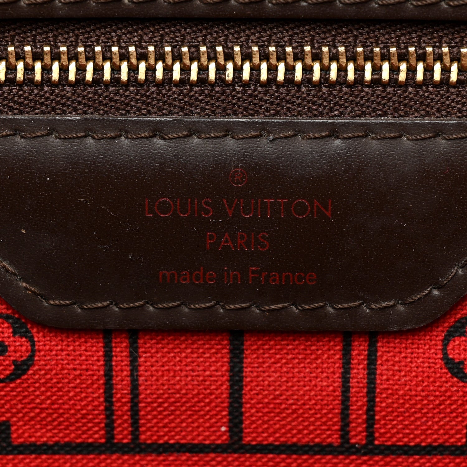 Louis Vuitton Damier Ebene Neverfull GM 6 of 16
