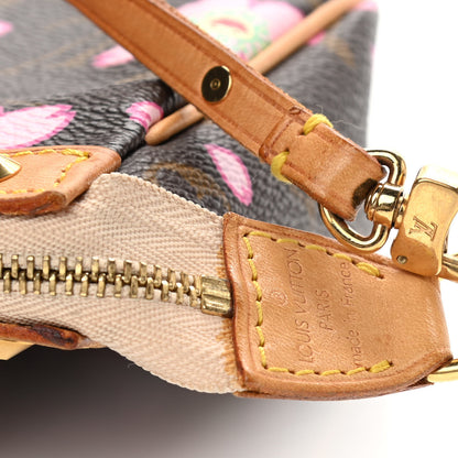 Louis Vuitton Monogram Cherry Blossom Pochette Accessories Brown 11 of 12