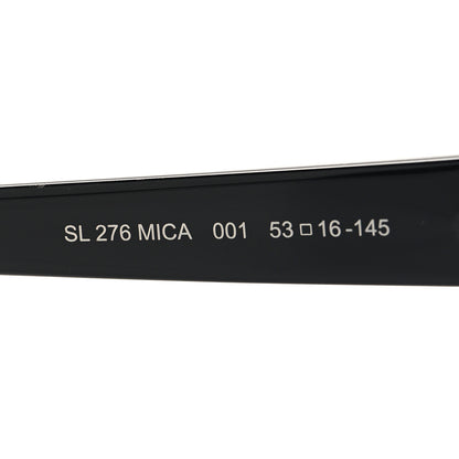 Saint Laurent SAINT LAURENT Acetate Mica Cat Eye Sunglasses SL 276 Black 7 of 8