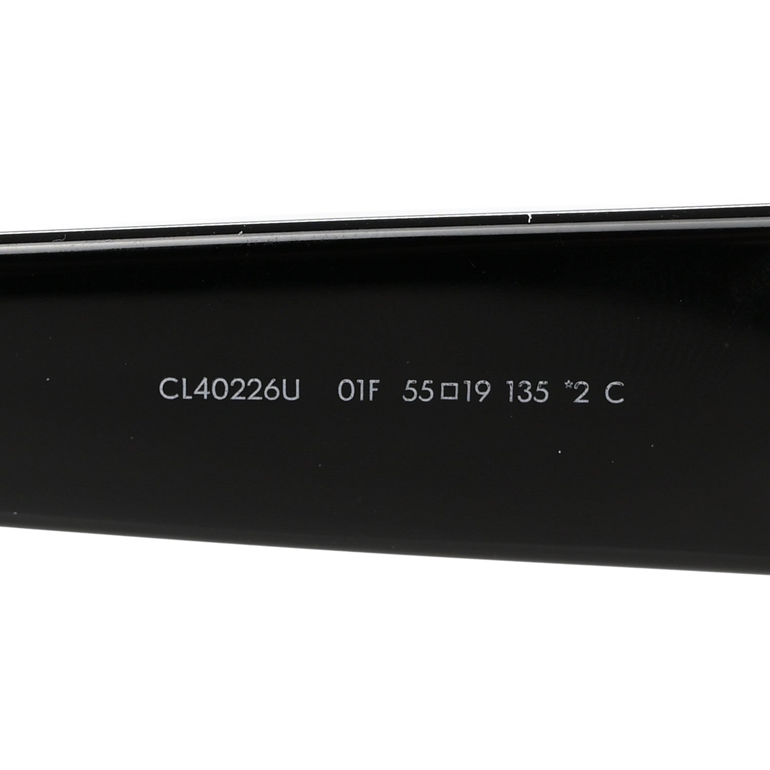 Celine Acetate Triomphe 01 Square Sunglasses CL 40226U Black 5 of 7