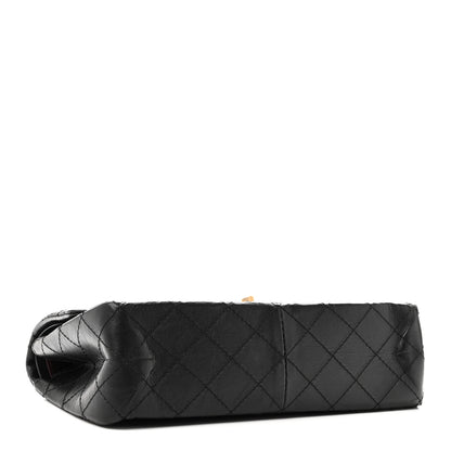 Chanel Aged Calfskin Quilted 2.55 Reissue 226 Flap Black 4 of 10