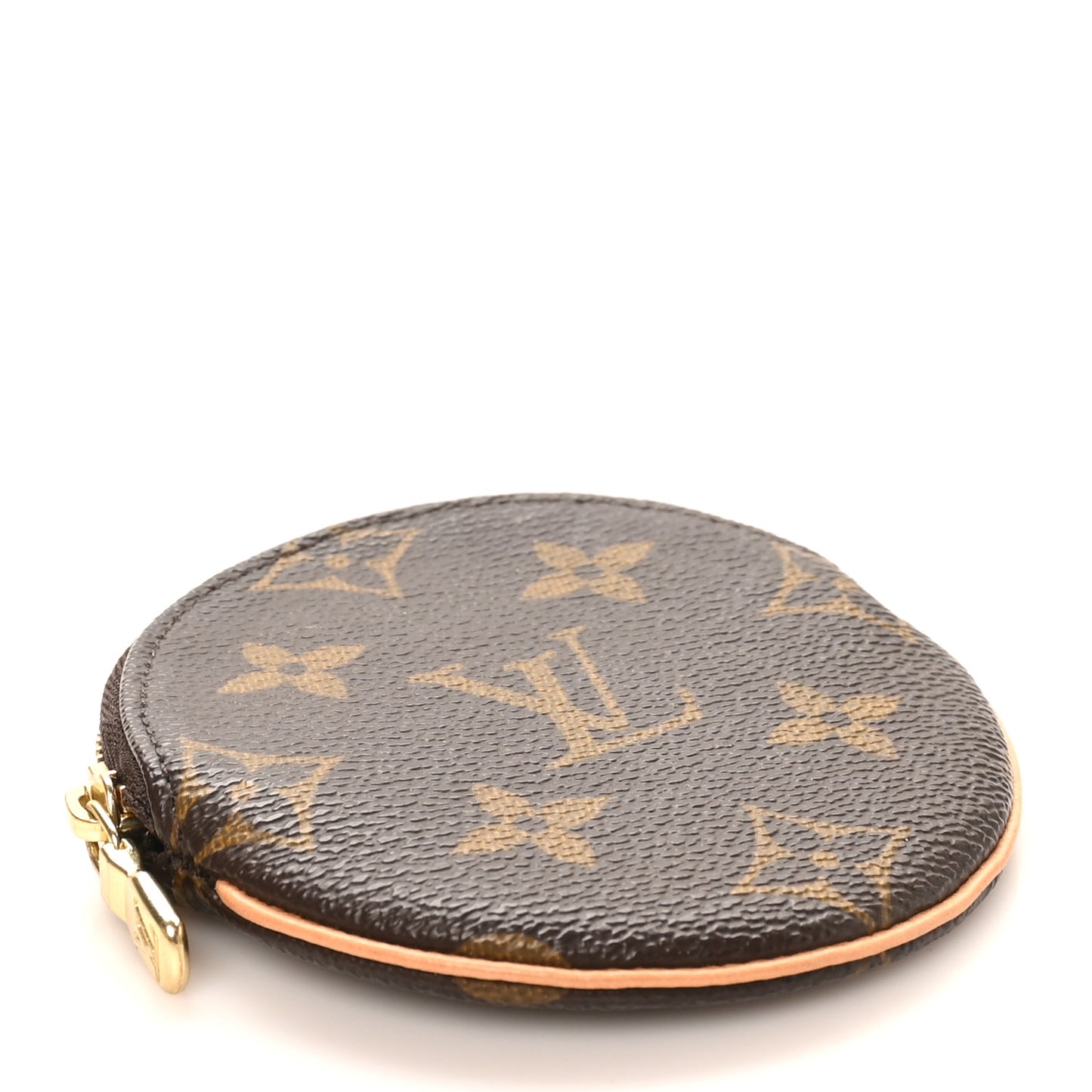 Monogram Round Coin Purse
