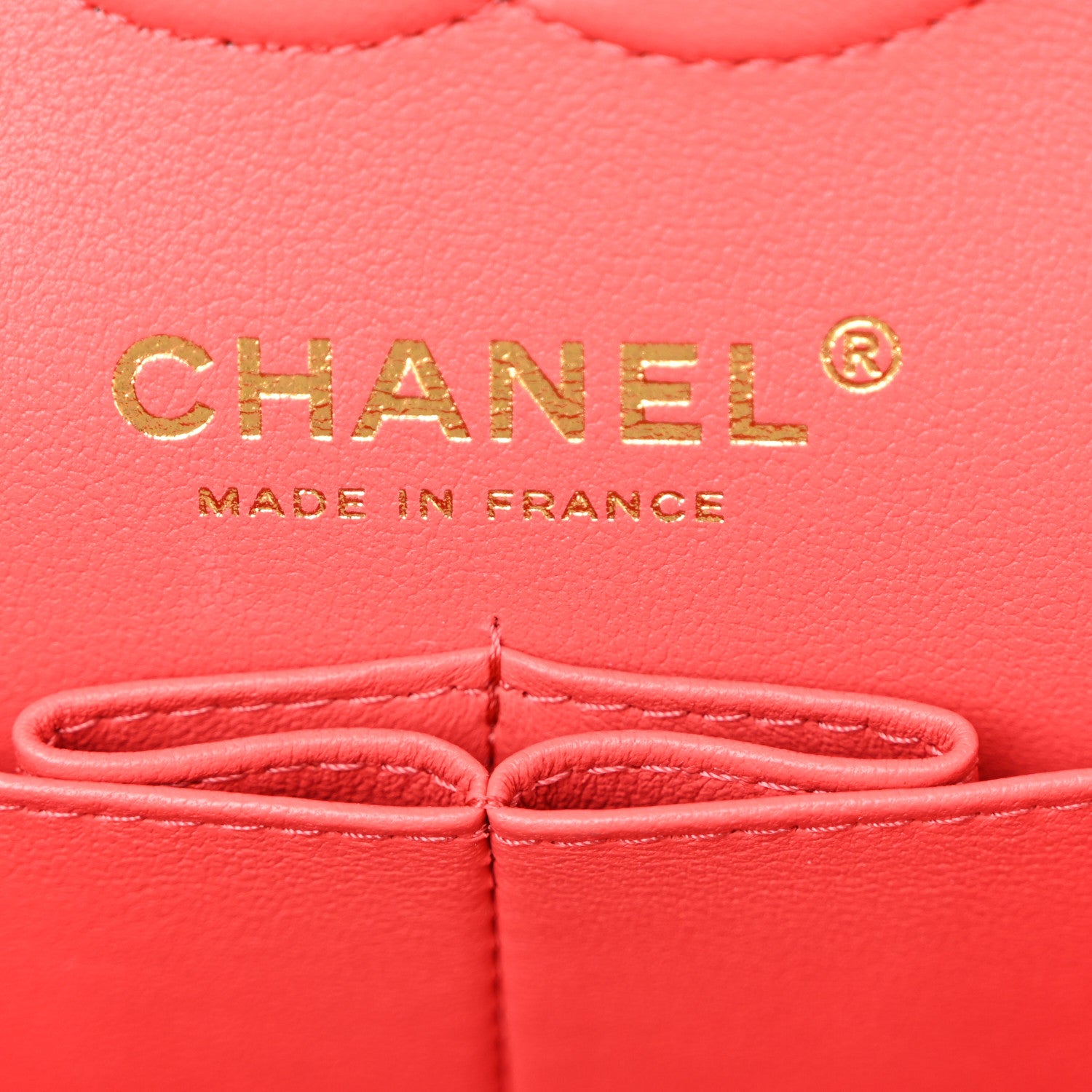 Chanel Caviar Quilted Small Double Flap Red Red 6 of 10